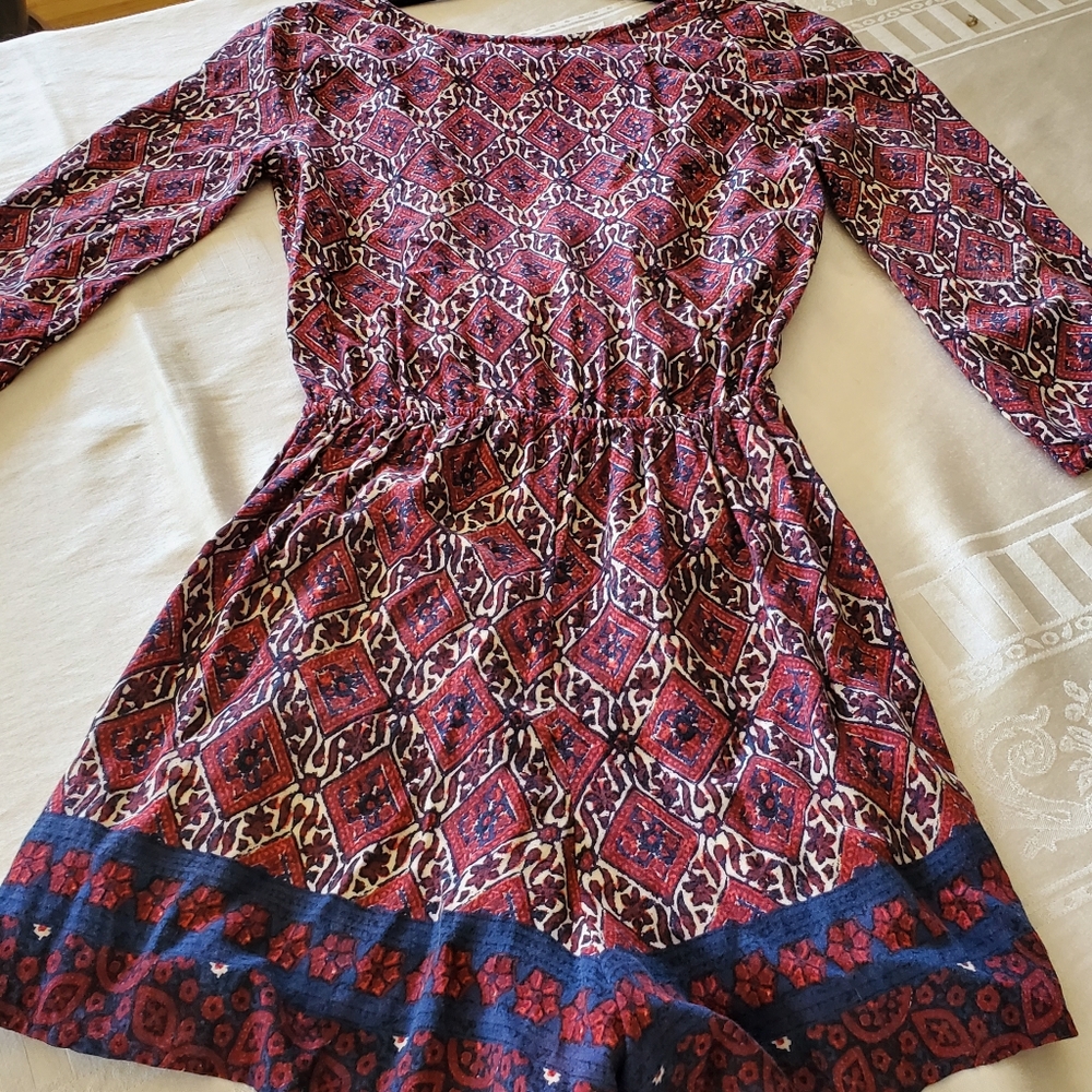 Hollister Burgundy Romper S F2170. - Picture 2 of 6